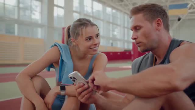 Building a weekly workout plan from saved training clips